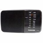 Rádio Toshiba Tx-pr20 Fm/am - Preto