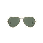 Ray-ban Rb3026 L2846 Aviador Gold Large Metal L Verde Tam 62