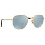 Ray-ban Rb3548nl 001/30 Hexagonal L Azul Esp. Tam 54 V10