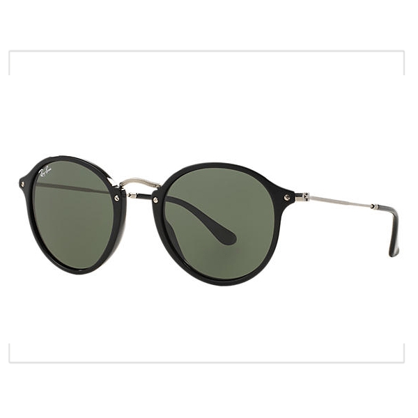 Ray Ban Round Icon RB2447 901 49 Preto Prata