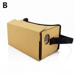 Realidade Virtual Óculos Google Cardboard Óculos Óculos 3D VR Box Filmes para iPhone 5 6 7 SmartPhones VR Headset Para Xiaomi