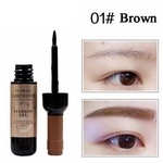 Red Forma Wine Peel Off Eye Brow tatuagem Sombra da sobrancelha Gel Cosméticos sobrancelha Creme para Mulheres