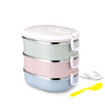 Redbey 304 Aço Inoxidável Isolamento Térmico Caixa De Almoço À Prova De Vazamentos Food Container Bento Box