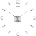 Furar casa DIY Wall Clock asjustable Tamanho Acrílico decorativa Relógio para Sala