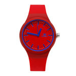 Redbey Mulheres Menina Simples Casual Silicone Watchband Relógio De Quartzo