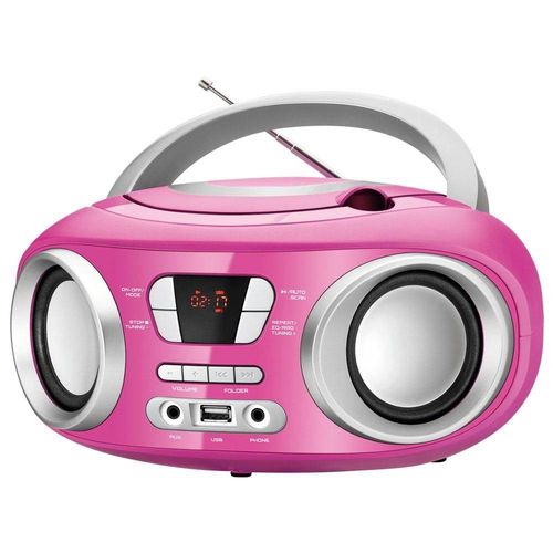 Rédio Mondial 6w Rms Cd Fm Mp3 Usb - Bx-15