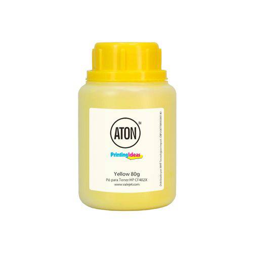 Refil para Toner HP 252n | CF402X Yellow 80g Aton