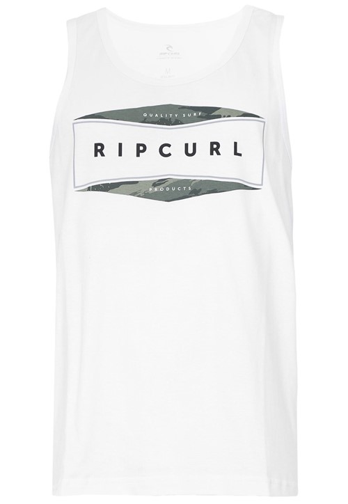 Regata Rip Curl The Daley Branca - Branco - Masculino - Dafiti