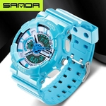 Luxury Mens LED Digital Sports Watch Waterproof Rubber Date Alarm Wrist Watch