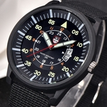 Military Mens Quartz Army Watch Black Dial Date Luxury Sport Wrist Watch