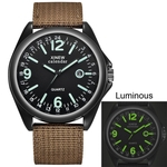 Military Mens Quartz Army Watch Black Dial Date Luxury Sport Wrist Watch