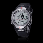 Waterproof Outdoor Sports Men Digital LED Quartz Alarm Wrist Watch