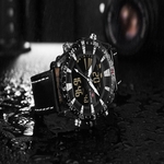 Rel¨®gio de quartzo fino couro Strap Dial preciso Quartz Watches Exquisite Workmanshipnf9136