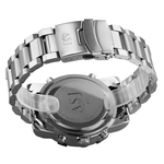 Rel¨®gio De Quartzo Magro De A?o Strap Rodada Dial Preciso Quartz Rel¨®gios Luz Luminosa Assistir