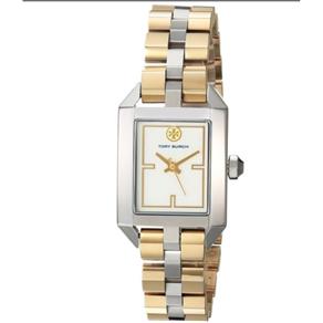 Relógio Feminino Tory Burch Dalloway Two-Tone 37mm - a Prova D` Água / Banhado a Ouro