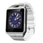 Rel¨®gio inteligente Dz09 Gold Silver Smartwatch Para iOS para Android Sim Card Assista