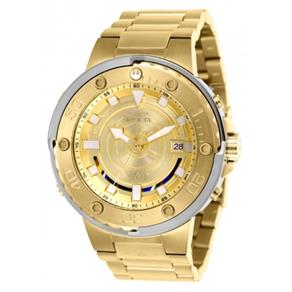 Rel?gio Masculino Invicta Modelo 26114 49MM - Edi??o Limitada Star Wras C-3PO / Banhado a Ouro