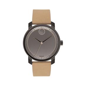 Relógio Masculino Movado Modelo 3600487 41mm - a Prova D`Água / Pulseira em Couro