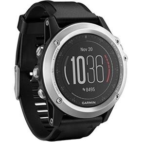 Relógio Smartwatch Garmin Fenix 3 Heart Rate HR Modelo B0749XRBKN (Prata)