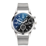 Rel¨®gios de quartzo rel¨®gio de a?o inoxid¨¢vel luxo Dial Casual Bracele Assista