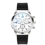 Rel¨®gios de quartzo rel¨®gio de a?o inoxid¨¢vel luxo Dial Casual Bracele Assista