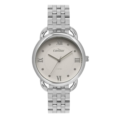 Relógio Condor Feminino Bracelete Prata CO2035MPS/3C - Kanui