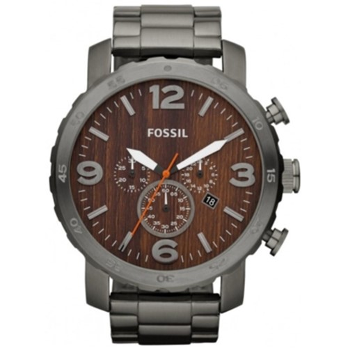 Relógio Fossil Nate Chronograph FJR1355/Z Fumê - Kanui