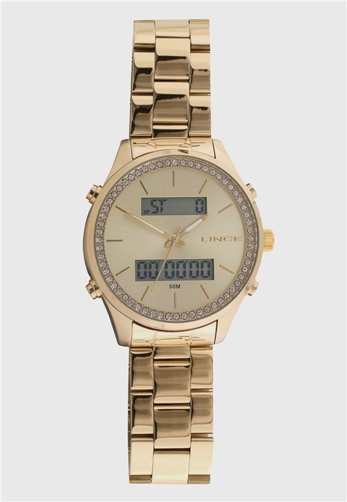 Relógio Lince LAG4591L C1KX Dourado