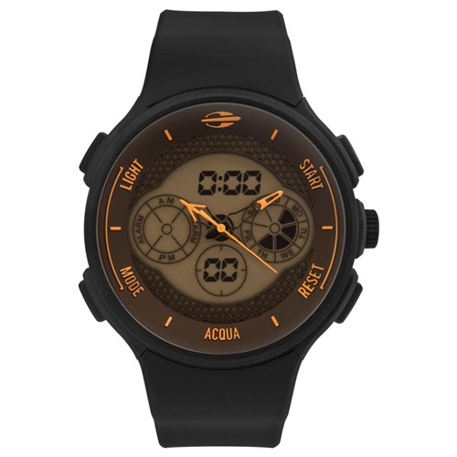 RelÃ³gio Masculino Mormaii Action MO160829AE/8L 48mm Silicone Preto - Incolor - Masculino - Dafiti