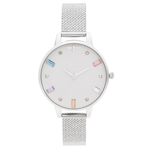 RelÃ³gio Olivia Burton Feminino AÃ§o - OB16RB10 By Vivara - Prata - Feminino - Dafiti