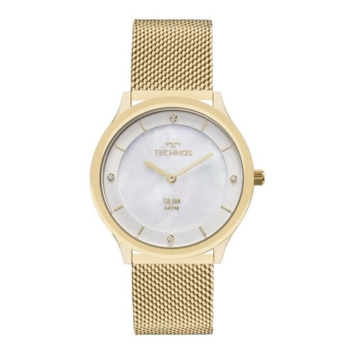 RelÃ³gio Technos Elegance Feminino GL20HH1B Dourado - Dourado - Dafiti