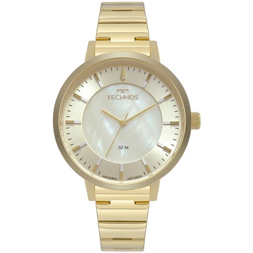 RelÃ³gio Technos Feminino Classic AnalÃ³gico Dourado 2033CQ4X - Dourado - Dafiti