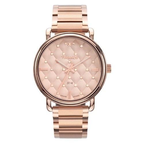 RelÃ³gio Technos Feminino Trend AnalÃ³gico RosÃ© 2039CN4T - RosÃª - Dafiti