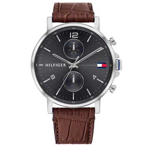 RelÃ³gio Tommy Hilfiger Masculino Couro Marrom - 1710416 By Vivara - Marrom - Masculino - Dafiti