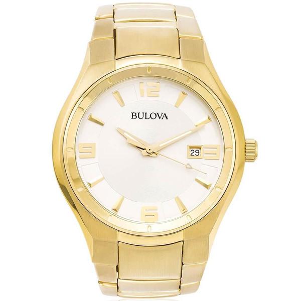 Relgio Masculino Bulova Dress WB21132H Dourado