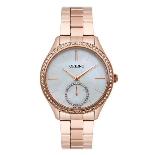 Relógi Orient Feminino Rose Madrepérola Frss0031 B1rx