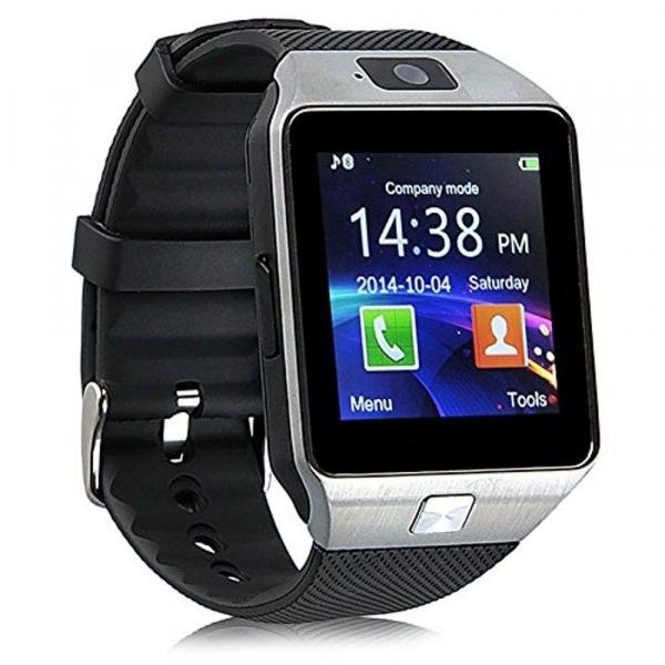 Relogio 2017 Smart Watch Dz09 Android Celular Chip Bluetooth Prata