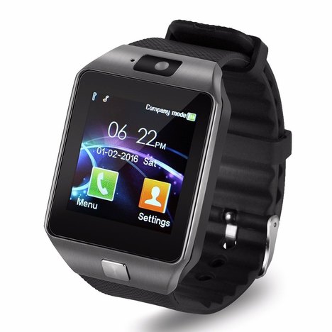 Relogio 2017 Smart Watch Dz09 Android Celular Chip Bluetooth Preto