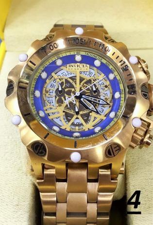 Relogio 16855 Hybrid Skeleton Dourado e Azul - Iv