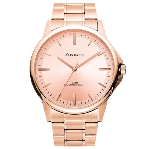 Relógio Akium Masculino Aço Rosé - TMG7088N1B By Vivara