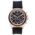 Relógio Akium Masculino Borracha Preta - G7085 Vd53 Black