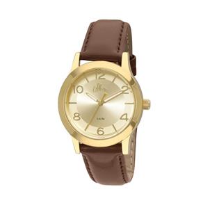 Relógio Allora Feminino Acetinados AL2035FEB/2X - Dourado