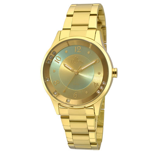 Relógio Allora Feminino Candy Colors AL2035FHT/4V - Dourado