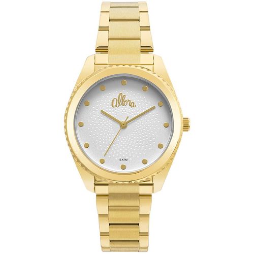 Relógio Allora Feminino Ref: Al2035fmi/4k Casual Dourado