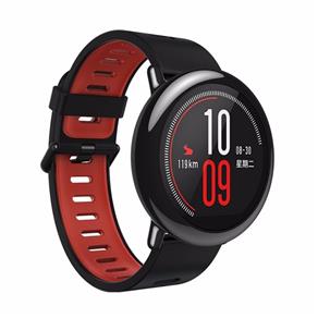 Relógio Amazfit Pace Smartwatch Preto e Vermelho