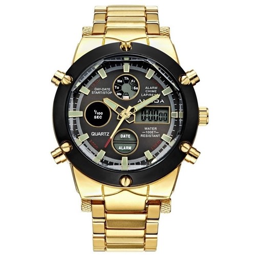 Relógio Amuda Grandtech Digital (Amarelo)