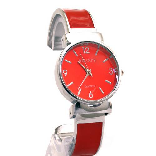 Relógio Analógico Bracelete 10022 Vermelho Relogs Rel19079