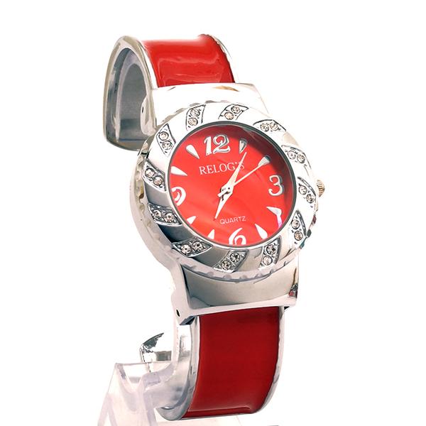 Relógio Analógico Bracelete 10024 Vermelho Relog's - REL19086