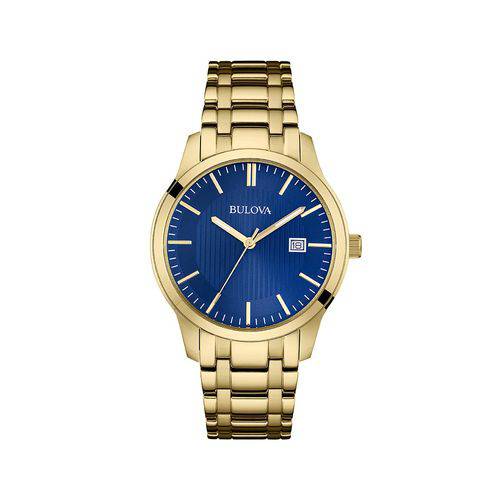 Relogio Analógico Bulova Masculino Analógico Pulseira de Aço, Resistente a Agua 30 M -WB22444Z