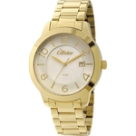 Relógio Analógico Condor Aço CO2115TJ/4B Feminino Dourado/Branco